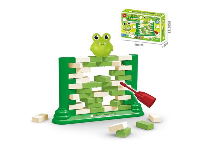 Frog Push Brick Game Toy