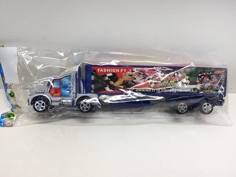 Friction Spray-Painted Container Car