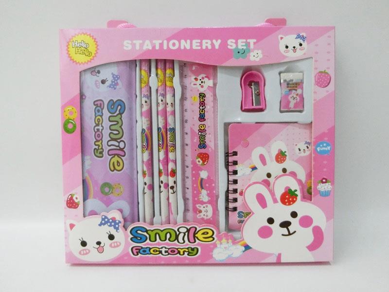 Little White Rabbit Stationery Set