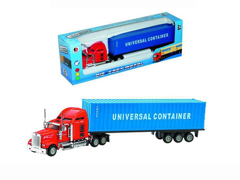 1:64 Slide Alloy Container Car