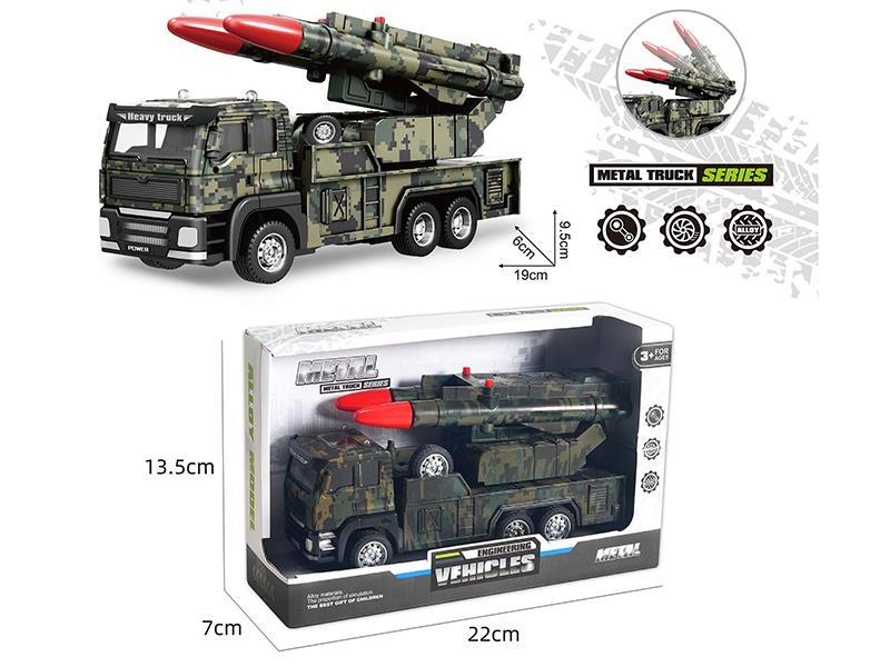 Friction Alloy Military Truck
