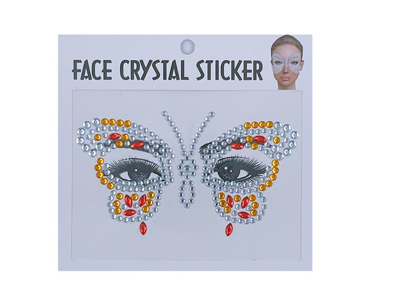 Face Crystal Stickers