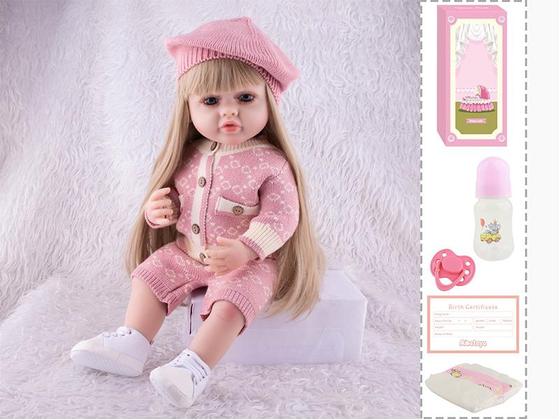 55CM Soft Plastic High Simulation Baby Doll