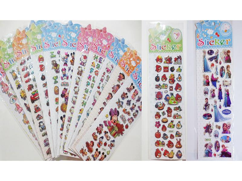 Laser Cartoon Stickers