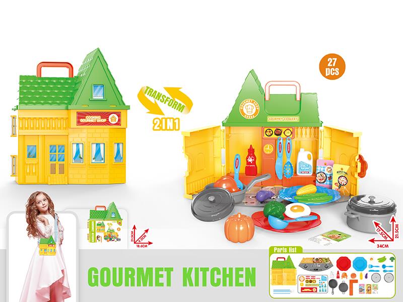 Gourmet Kitchen Pretend Play Toys