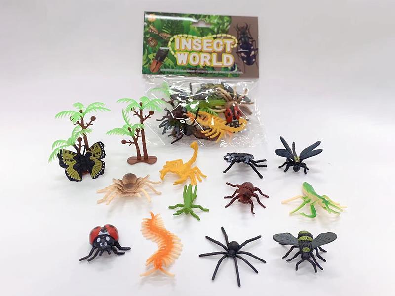 Small Insects With Solid Bodies