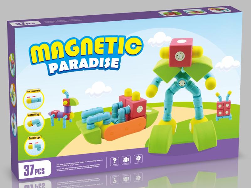 EVA Magnetism Building Blocks 37PCS