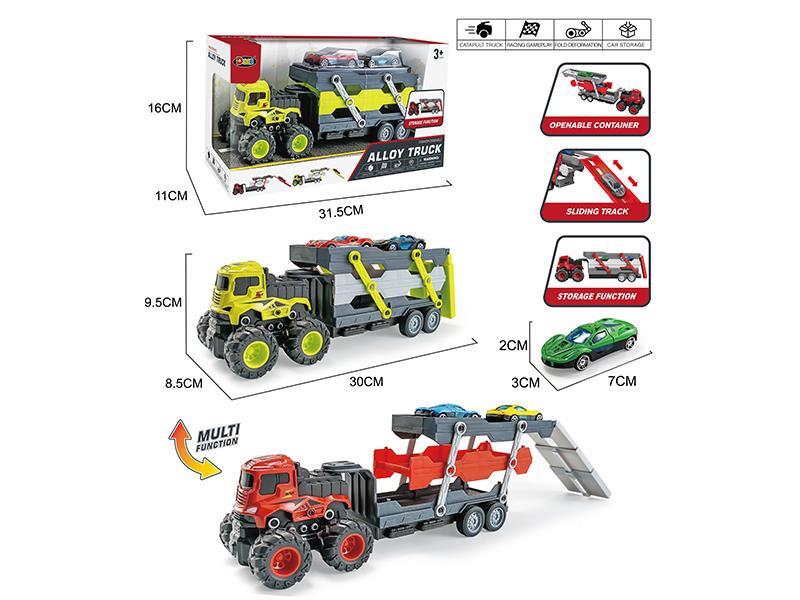 Inertia Transformable Alloy Truck