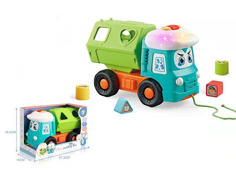 Engineering Sanitation Vehicles Building Blocks With Light And Music