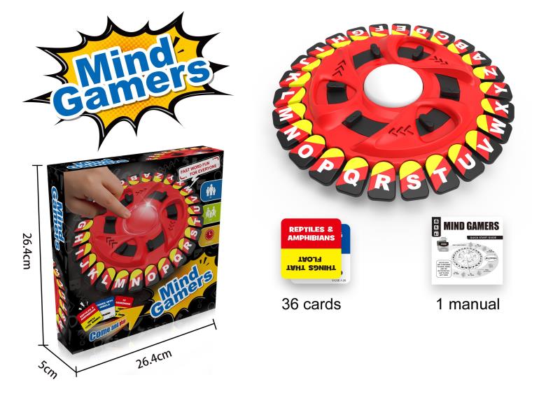 26 Key Letters Hot Wheels Board Game