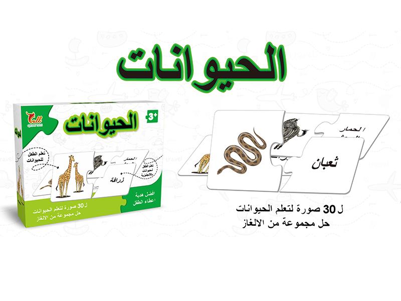 Arabic Matching Puzzle