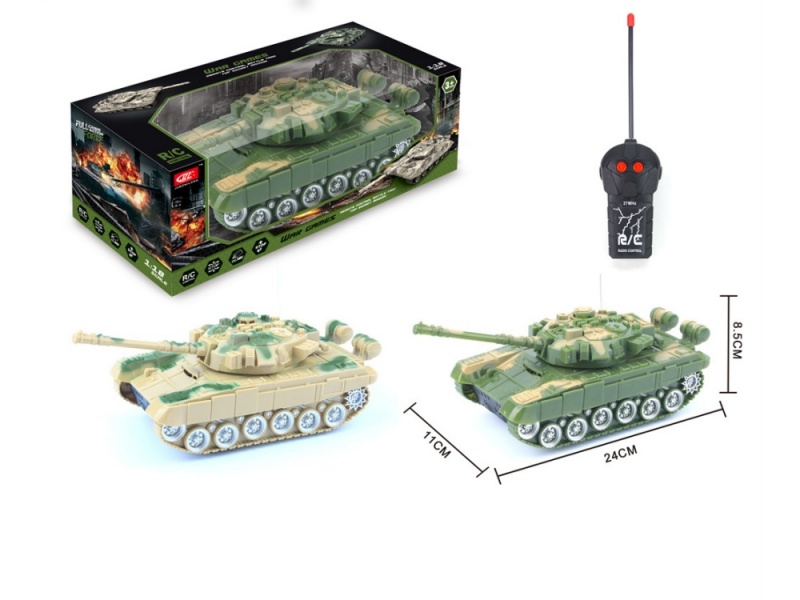2-Channel RC Tank