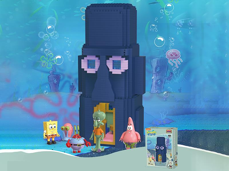 Resurrection Island Portrait House Microparticle Building Blocks(2428pcs)