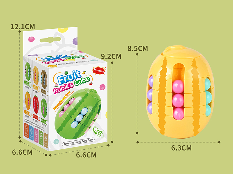 Fruit Rubik's Cube - Watermelon Yellow