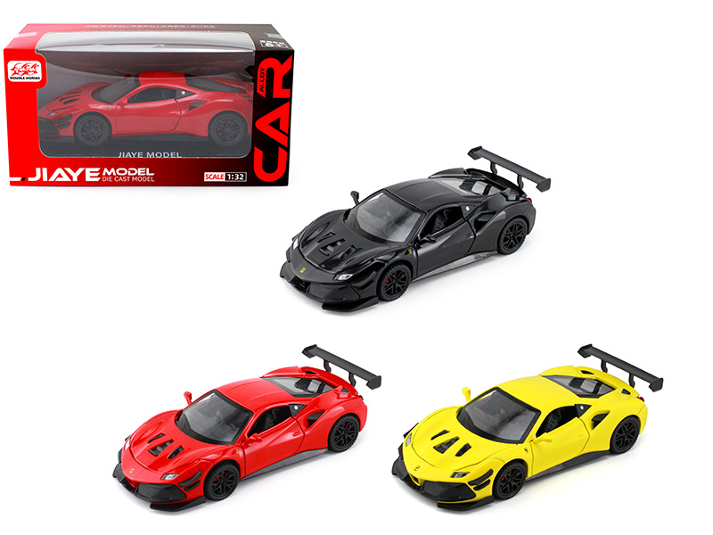 1:32 Ferrari 48 Pull Back Car With Sound And Lights