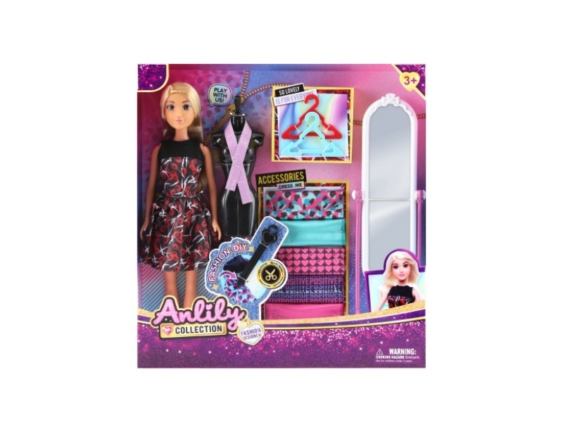 11.5-Inch Solid Doll (Brown Skin Color)