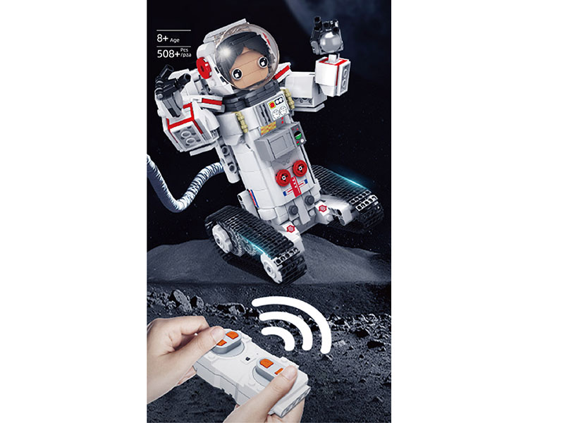 2.4G Remote Control Astronaut Girl Building Blocks(APP Version) 508pcs