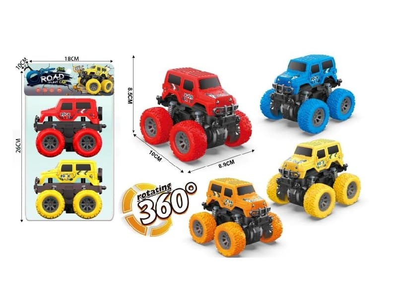 Double Friction/Four-Wheel Drive/The Stunt Jeep
