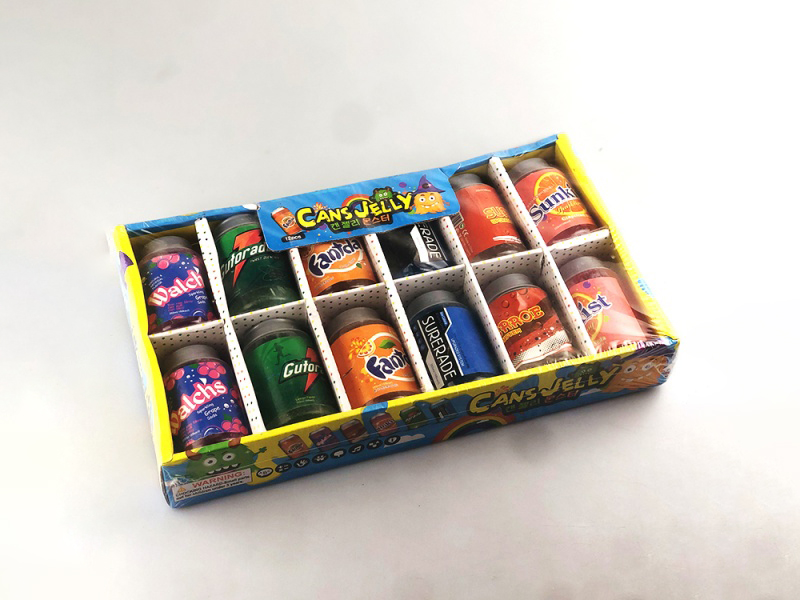 Crystal Mud Slime, Fanta Sprite Soda Can