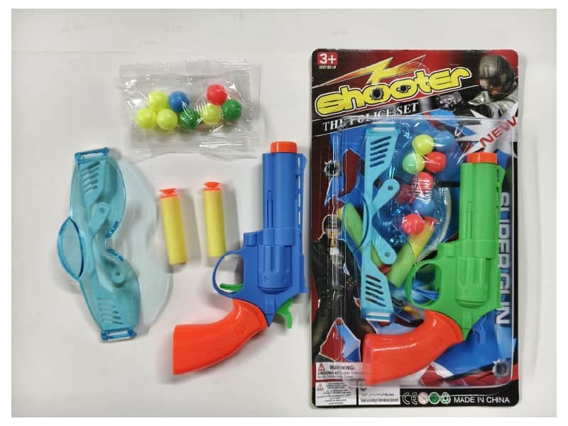 Solid EVA. Table Tennis Gun With Glasses