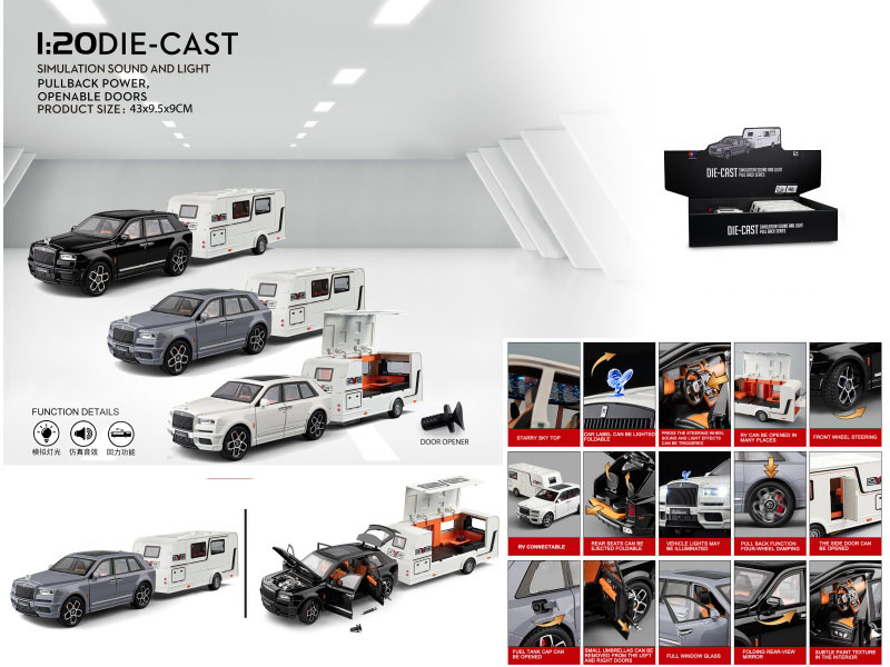 1:20 Cullinan With A Motorhome