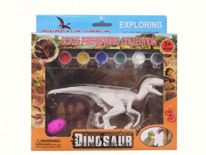 DIY Coloured Drawing Dinosaur Toys