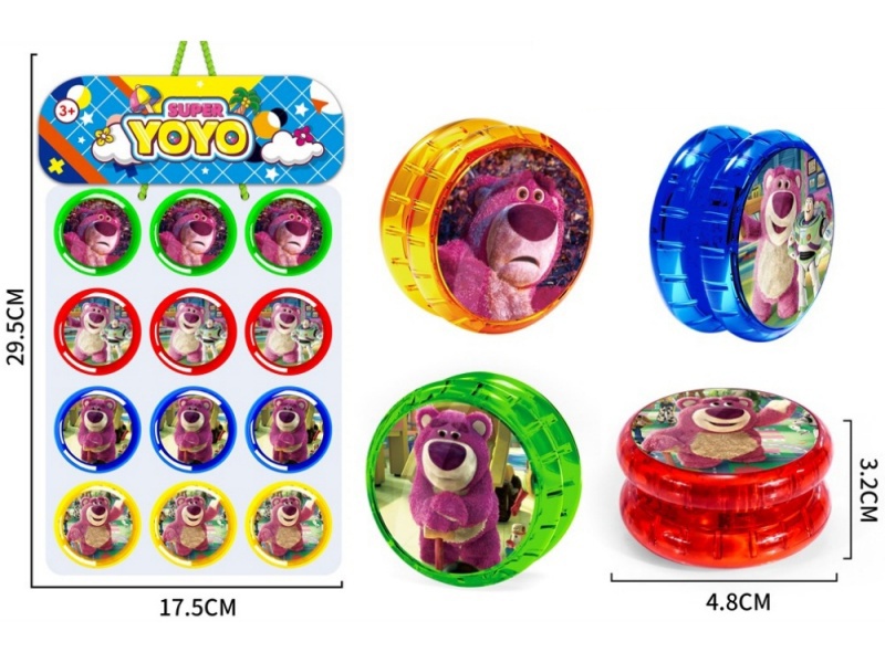 Strawberry Bear Yo-Yo (12Pcs)