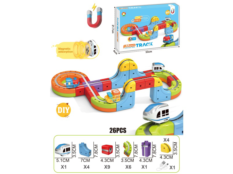 DIY Magnetic Track Levitation Train