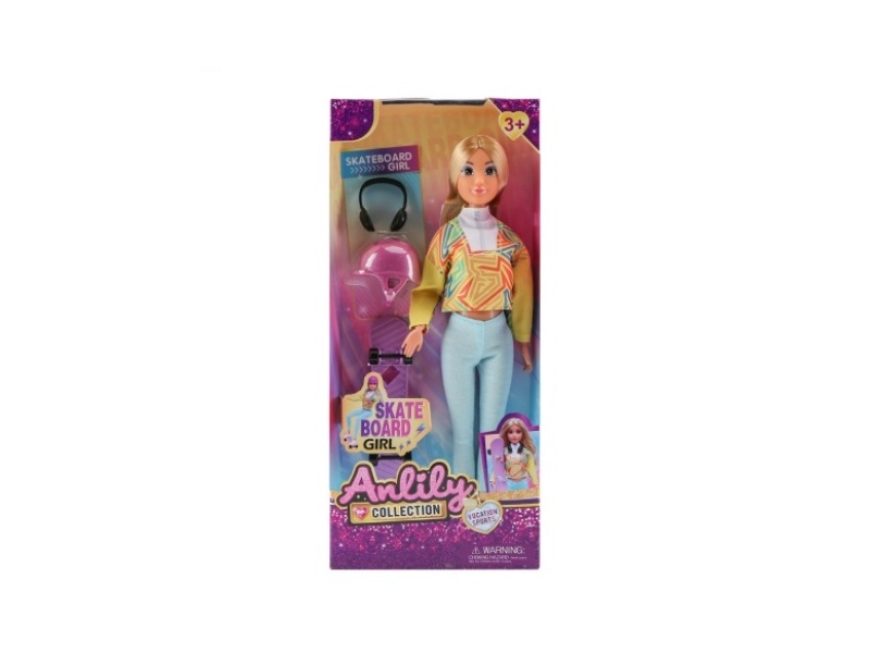 11.5-Inch Solid Doll (Brown Skin Color)