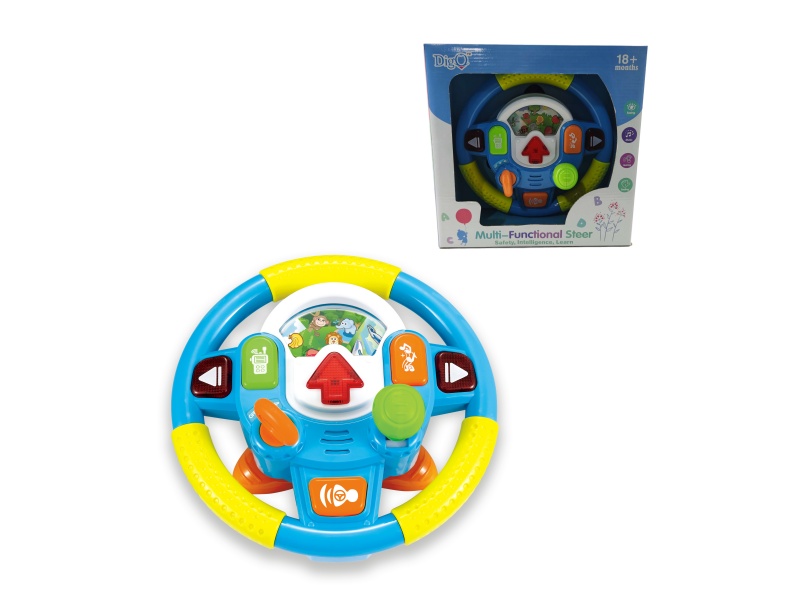 steering wheel With Light and Music(English and western)