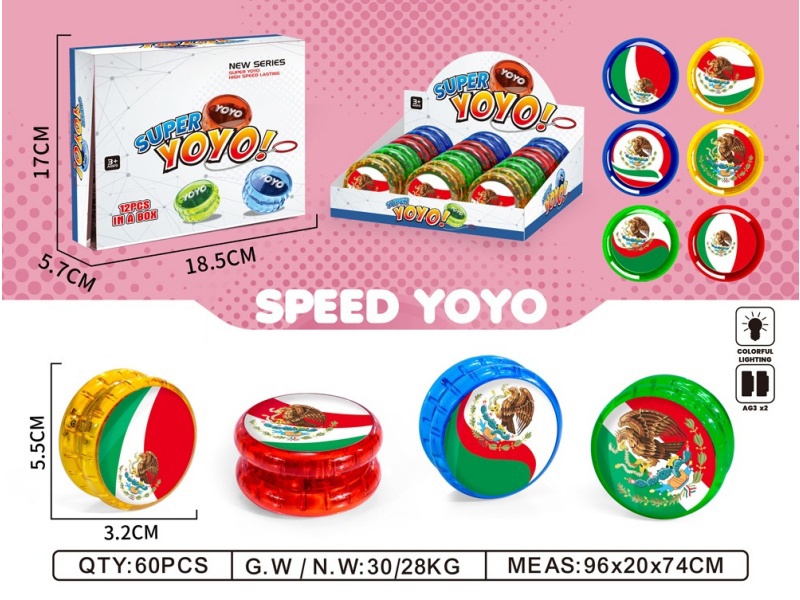 Flag Yo-Yo (12Pcs)