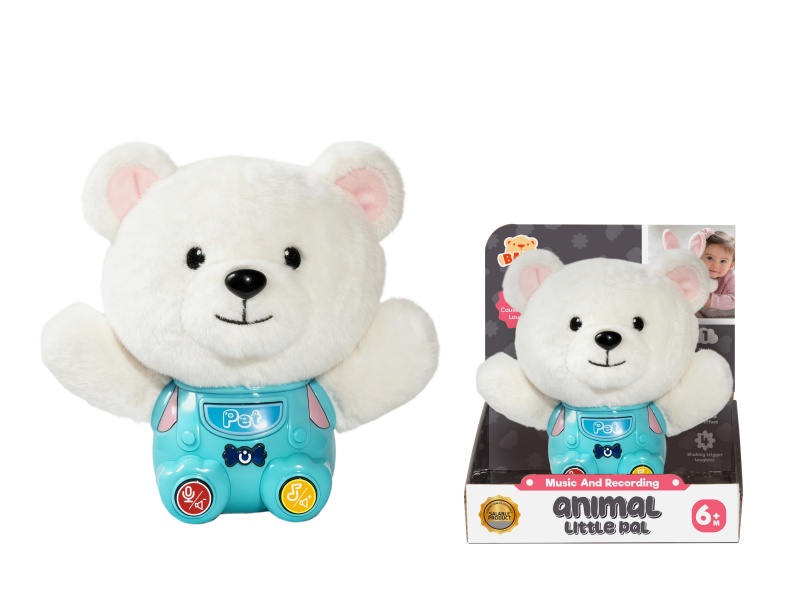 Polar Bear Multifunctional Soothe Plush Toys