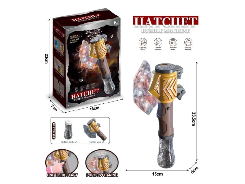 Ax Head Bubble (1 Bottle Of 130ml Bubble Water)