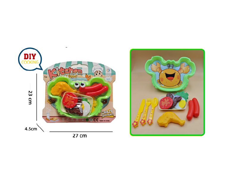 Pretend Play Western Dining Set