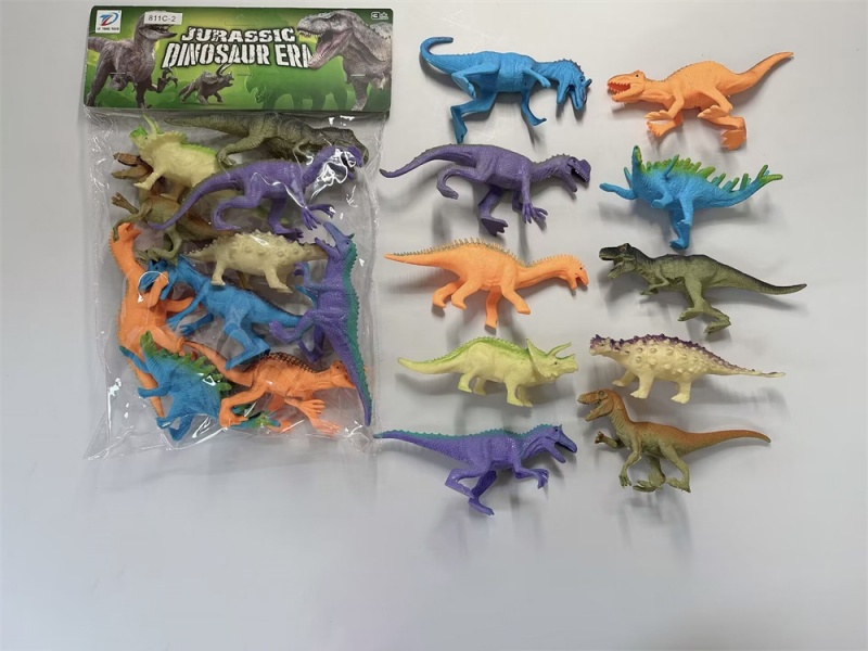 Pvc Dinosaur Set 10Pcs