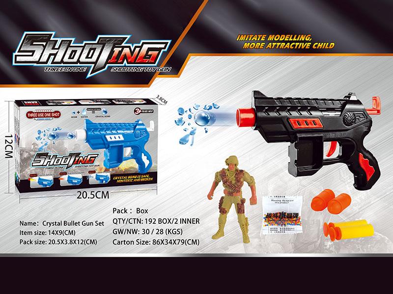 Crystal Bullet Gun Set