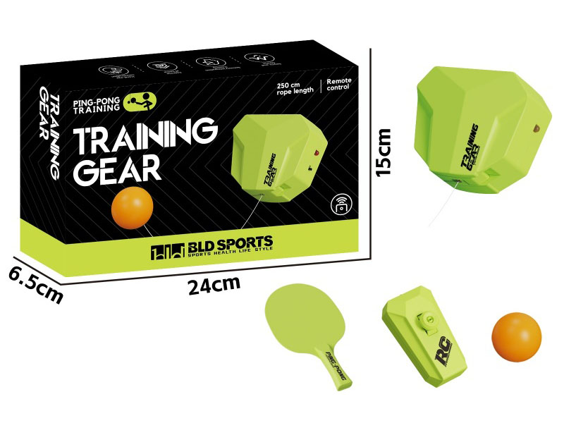 Ping-Pong Suspension Trainer(With Remote Controller, 2 Rackets, 2 Balls)
