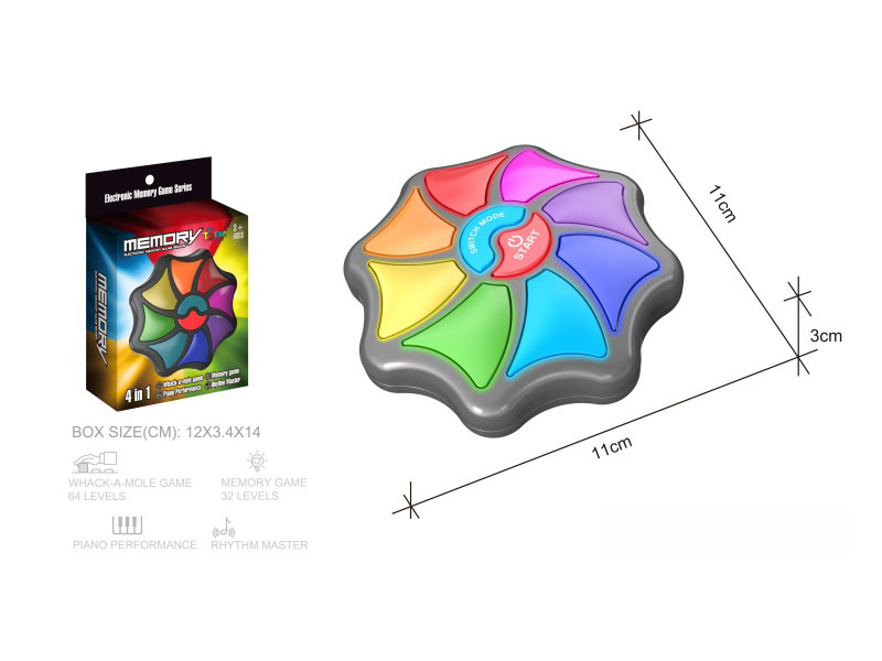 Memory Game Console & Whack-A-Mole (10 Keys)