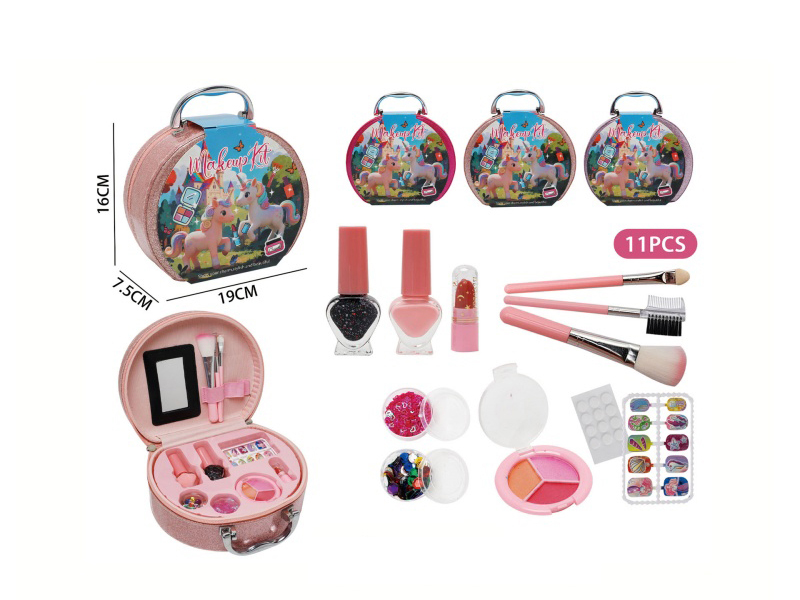 Unicorn Portable Cosmetic Bag 3 Color Combination