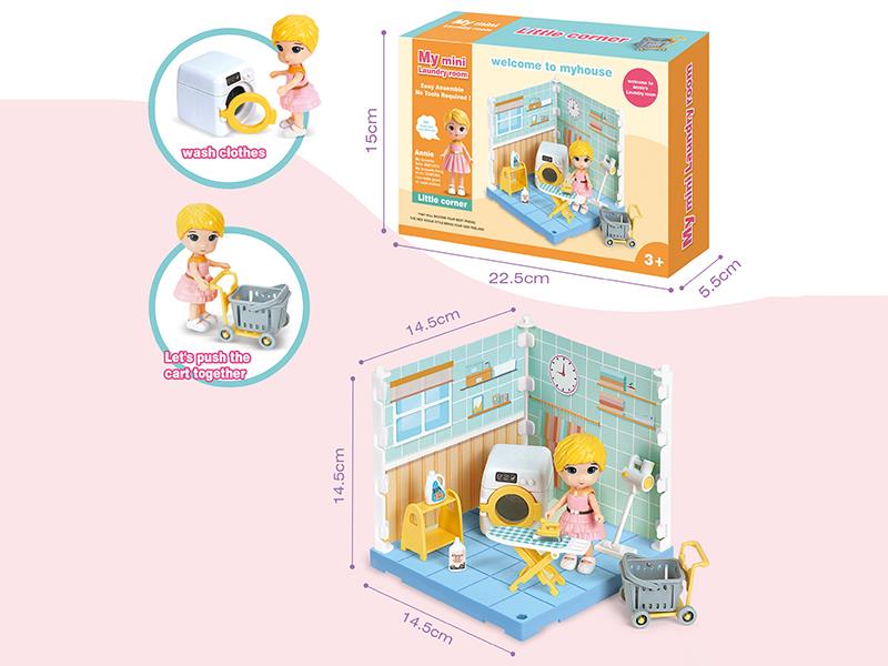 Mini Laundry Room Toy