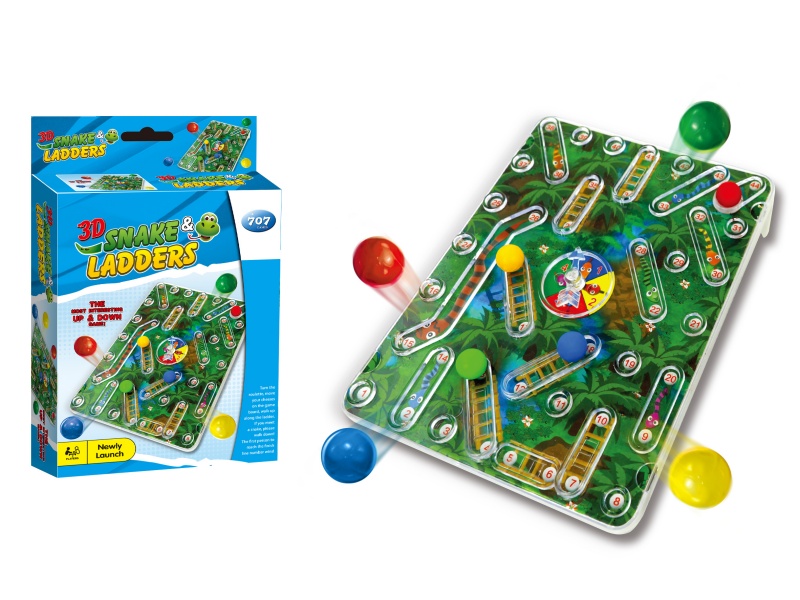 3D Snake Ladder Game