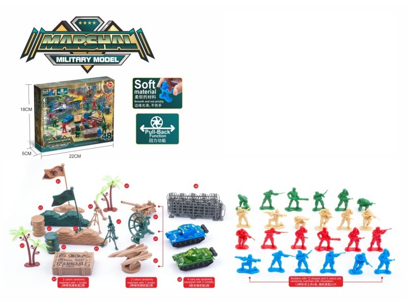 Forty-Eight Marines Behind Enemy Lines