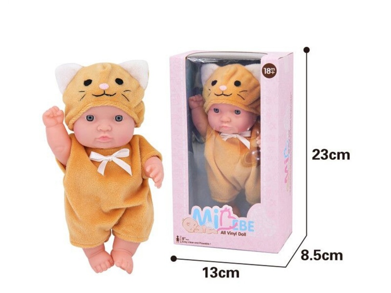 8-Inch Doll With Vinyl (Little Cat)