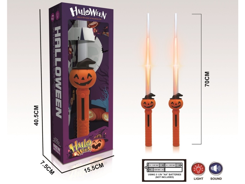 Pumpkin Flash Stick (Telescopic)