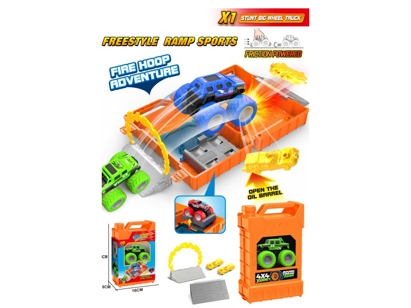 Oil Drum Ejection Track (Orange)