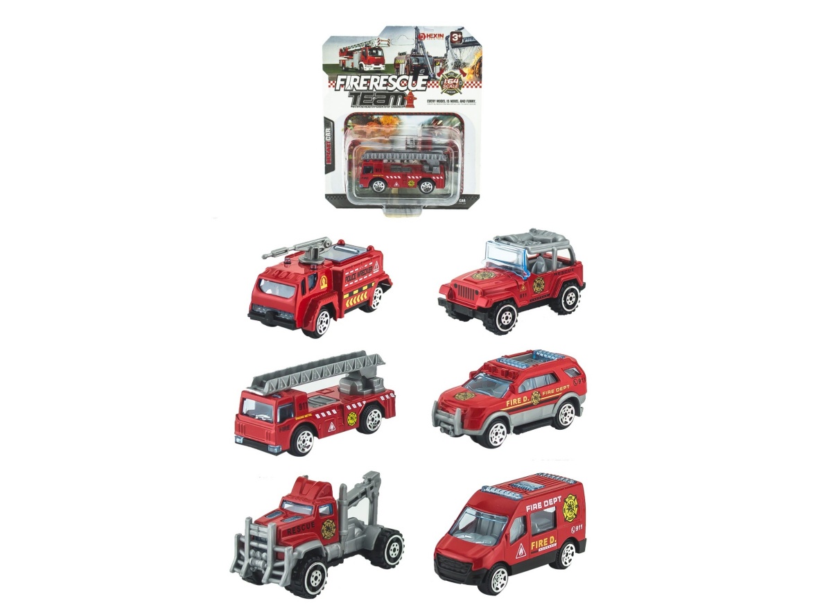Alloy Sliding Fire Truck