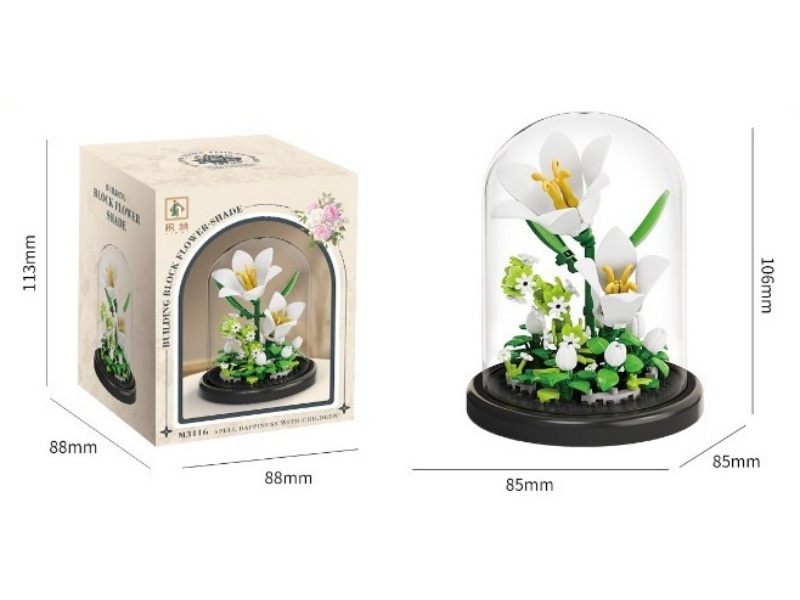 Building Blocks: Lily + Cover 162Pcs