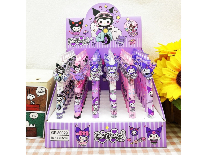 Kuromi Smooth Gel Pen With Black Core 0.5MM