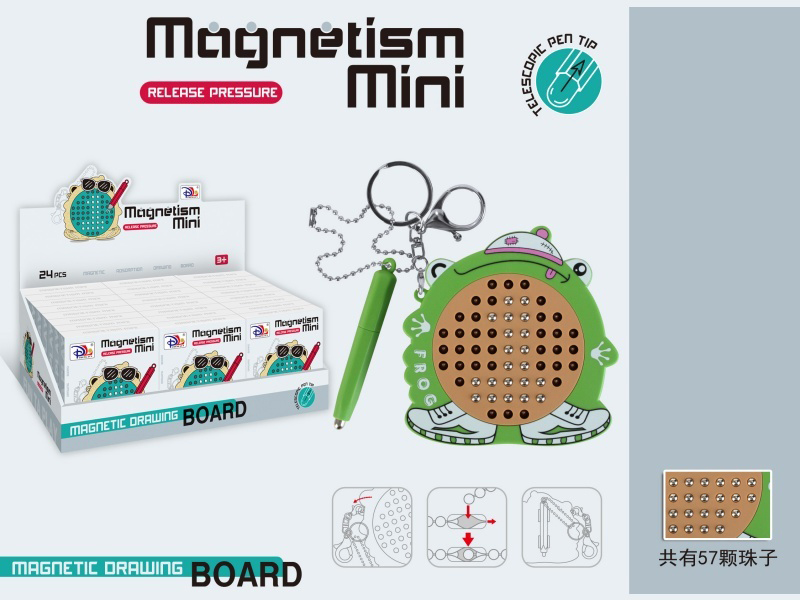 Frog Magnetic Steel Ball Decompression Drawing Board