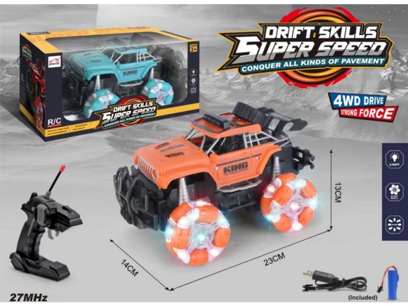 6-Channel  Side Drive Remote Control Car With Light